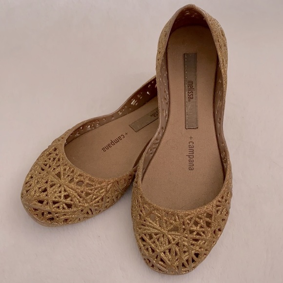 mini melissa | Campana Zig Zag Jelly Flats